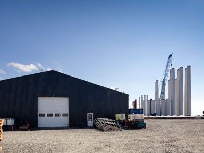 Ny lagerbygning til Vestas på Esbjerg Havn