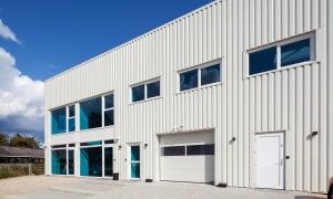 Carmo Dansk Halbyggeri Produktionshal til medicinalindustrien facade 07
