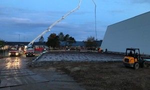 Hovedgaardhallen stoebning af terraendaek 2