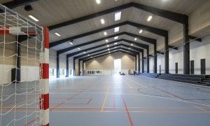 Sydstevnshallen Roedby ny idraetshal indretning sportshal 5